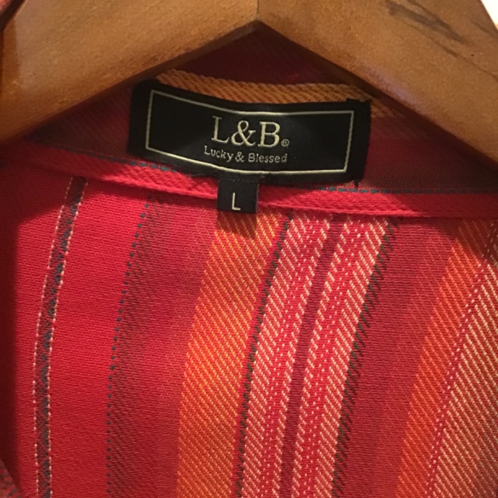 Lucky & Blessed Striped Multicolor Long Top - Picture 4 of 6